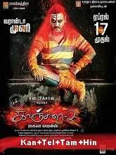 Kanchana 2 (2015) HDRip [Kannada + Telugu + Tamil + Hindi]
