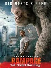 Rampage (2018) BluRay Telugu Dubbed