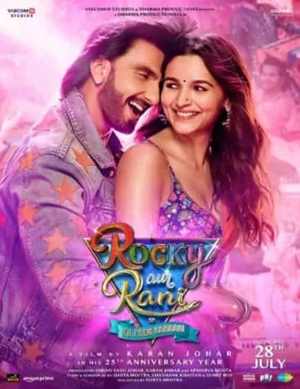 Rocky Aur Rani Kii Prem Kahaani (2023) HDRip Hindi