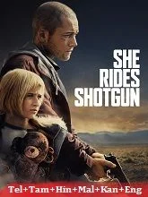 She Rides Shotgun (2025) HDRip Telugu Dubbed